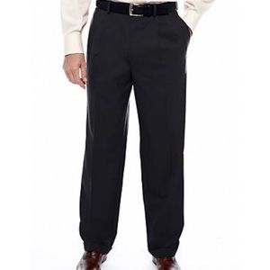 NWT Black Ralph Lauren pleated dress pants